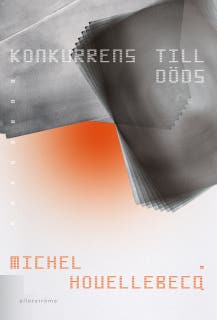 Konkurrens till döds – omslag till ljudboken av Michel Houellebecq