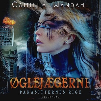 Øglejægerne 3 - Parasitternes rige – omslag til lydbogen af Camilla Wandahl
