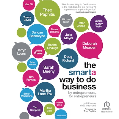 The Smarta Way To Do Business – omslag til lydbogen af Matt Thomas, Shaa Wasmund