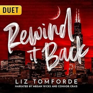 Rewind It Back – omslag till ljudboken av Liz Tomforde