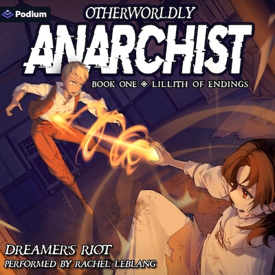 Lillith of Endings: An Epic Portal Fantasy – omslag til lydbogen af Dreamer's Riot