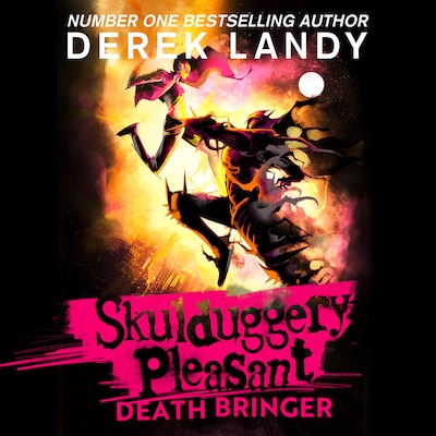 Skulduggery Pleasant – omslag til lydbogen af Derek Landy