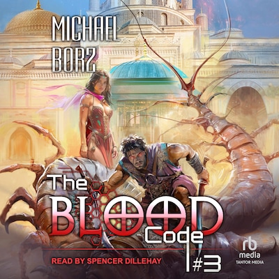 The Blood Code #3 – omslag til lydbogen af Michael Borz