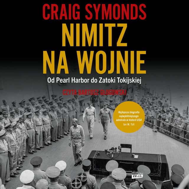 Nimitz na wojnie – okładka audiobooka, autor Craig Symonds