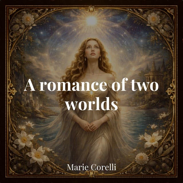A romance of two worlds – omslag til lydbogen af Marie Corelli