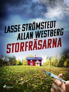 Storfräsarna – omslag till ljudboken av Allan Westberg,Lasse Strömstedt