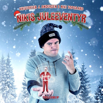 Nikis juleeventyr – omslag til lydbogen af Kristoffer J. Andersen