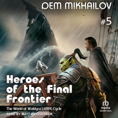 Heroes of the Final Frontier 5 – omslag til lydbogen af Dem Mikhailov