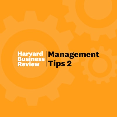 Management Tips 2 – omslag til lydbogen af HARVARD BUSINESS REVIEW