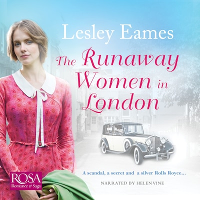 The Runaway Women in London – omslag til lydbogen af Lesley Eames