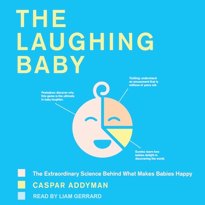 The Laughing Baby – omslag til lydbogen af Caspar Addyman