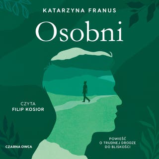 Osobni – okładka audiobooka, autor Katarzyna Franus