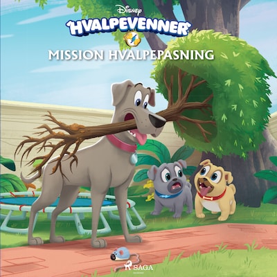 Hvalpevenner - Mission hvalpepasning – omslag til lydbogen af Disney