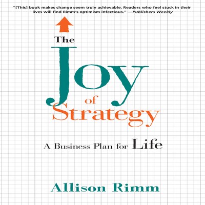 The Joy Strategy – omslag til lydbogen af Allison Rimm