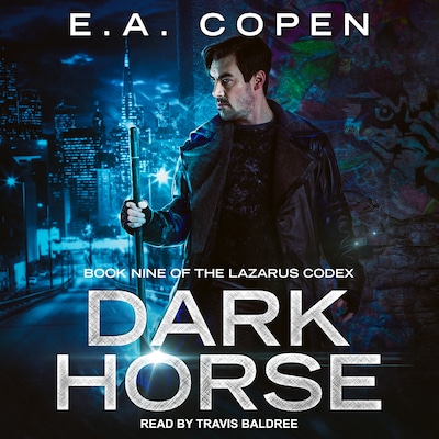 Dark Horse – omslag til lydbogen af E.A. Copen