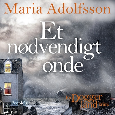 Et nødvendigt onde – omslag til lydbogen af Maria Adolfsson