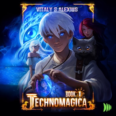 Technomagica – omslag til lydbogen af Vitaly S. Alexius