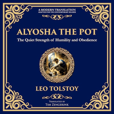 Alyosha the Pot – omslag til lydbogen af Leo Tolstoy, Tim Zengerink