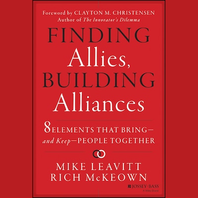 Finding Allies, Building Alliances – omslag til lydbogen af Mike Leavitt, Rich McKeown