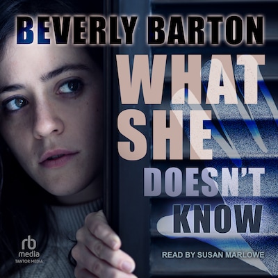 What She Doesn't Know – omslag til lydbogen af Beverly Barton