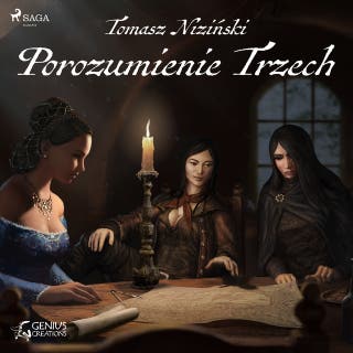 Porozumienie Trzech – okładka audiobooka, autor Tomasz Niziński