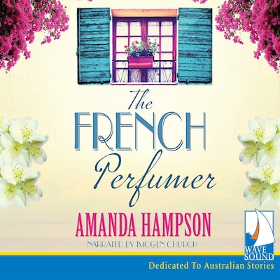 The French Perfumer – omslag til lydbogen af Amanda Hampson