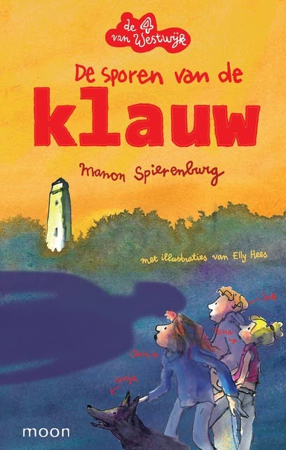 De sporen van de klauw: De 4 van Westwijk – omslag van het luisterboek van Manon Spierenburg