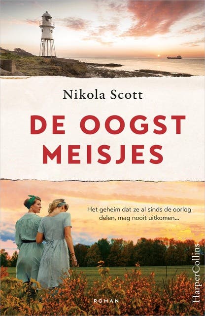 De oogstmeisjes: Het geheim dat ze al sinds de oorlog delen, mag nooit uitkomen... – omslag van het luisterboek van Nikola Scott