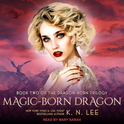 Magic-Born Dragon – omslag til lydbogen af K.N. Lee