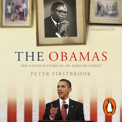 The Obamas – omslag til lydbogen af Peter Firstbrook