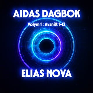 AIDAS DAGBOK – omslag till ljudboken av Elias Nova