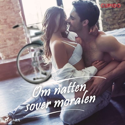 Om natten sover moralen – omslag til lydbogen af Cupido