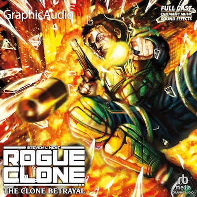 The Clone Betrayal [Dramatized Adaptation] – omslag til lydbogen af Steven L. Kent