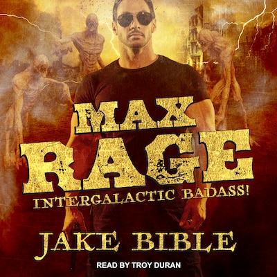 Max Rage – omslag til lydbogen af Jake Bible