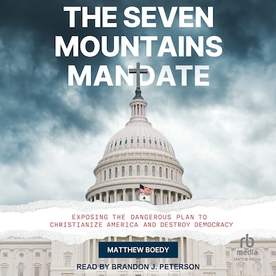 The Seven Mountains Mandate – omslag til lydbogen af Matthew Boedy