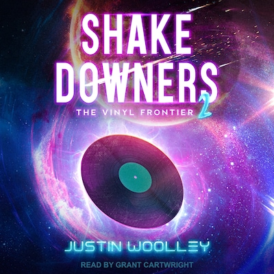 Shakedowners 2 – omslag til lydbogen af Justin Woolley
