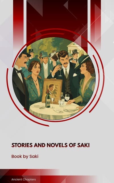 Stories and Novels of Saki – omslag til lydbogen af Saki