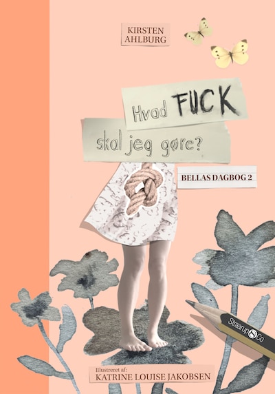 Hvad fuck skal jeg gøre? – omslag til lydbogen af Kirsten Ahlburg