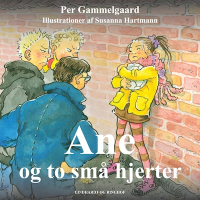 Ane og to små hjerter – omslag til lydbogen af Per Gammelgaard