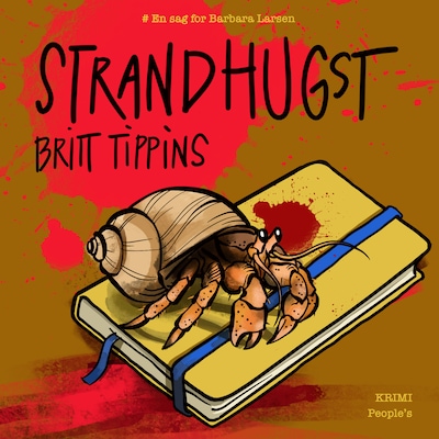 Strandhugst – omslag til lydbogen af Britt Tippins