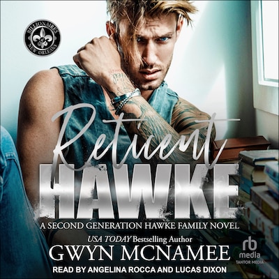 Reticent Hawke – omslag til lydbogen af Gwyn McNamee