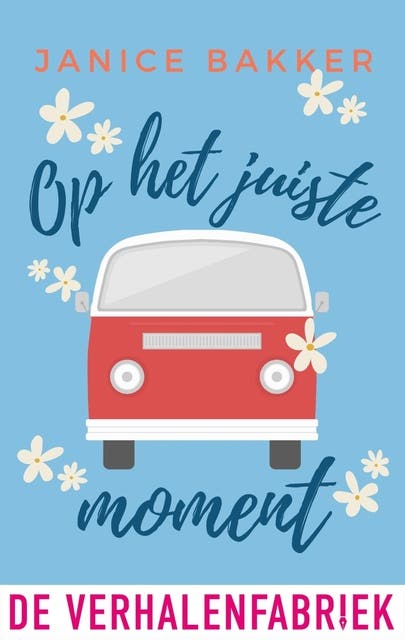 Op het juiste moment – omslag van het luisterboek van Janice Bakker