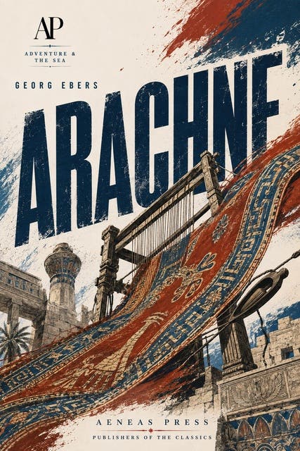 Arachne – omslag til lydbogen af Georg Ebers