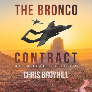 The Bronco Contract – omslag till ljudboken av Chris Broyhill