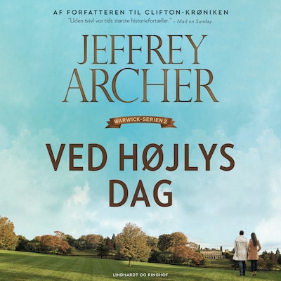 Ved højlys dag – omslag til lydbogen af Jeffrey Archer