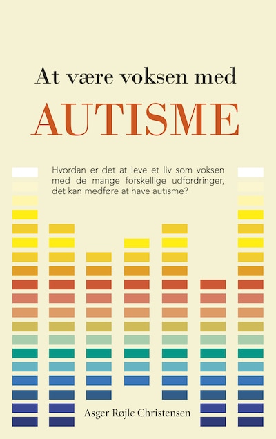 At være voksen med autisme – omslag til lydbogen af Asger Røjle Christensen