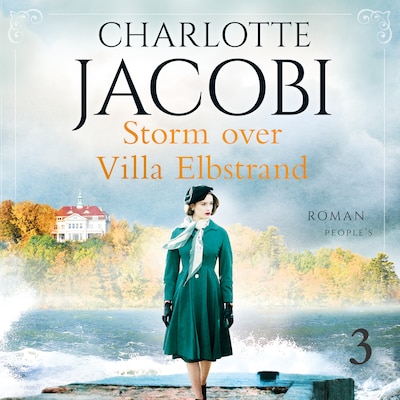 Storm over Villa Elbstrand – omslag til lydbogen af Charlotte Jacobi