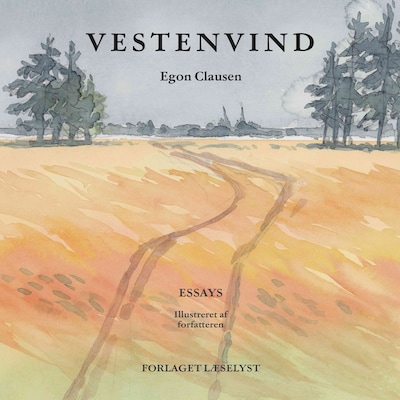 Vestenvind – omslag til lydbogen af Egon Clausen