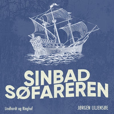 Sinbad Søfareren – omslag til lydbogen af Jørgen Liljensøe