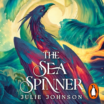 The Sea Spinner – omslag til lydbogen af Julie Johnson